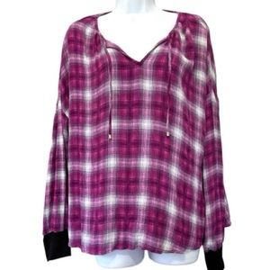 Juicy Couture Pink Plaid Tunic